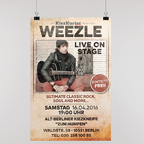 Weezle Poster